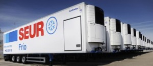 Camiones de SEUR Frío para el transporte de alimentos