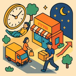 La siesta y los cambios horarios pueden modificar los patrones de compra y entregas de eCommerce / GPT-4o
